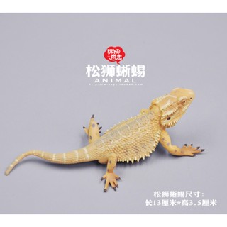 [ลดราคา] ของเล่นโมเดลสัตว์ Chow Chow Lizard