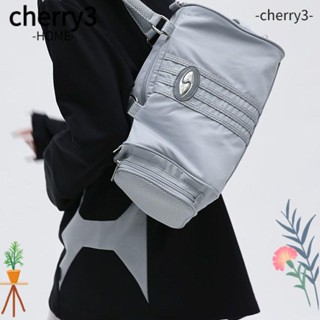 Cherry3 กระเป๋าสะพายไหล่ กระเป๋าถือ ทรงโท้ท ขนาดใหญ่ จุของได้เยอะ สีเทา พร้อมสายสะพาย 2 เส้น น้ําหนักเบา เหมาะกับการพกพา เล่นกีฬา เดินทาง 2023