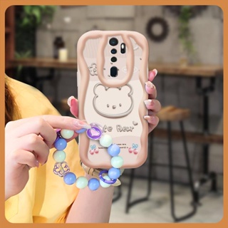 three-dimensional Wave border Phone Case For OPPO A9 2020/A5 2020/A11/A11X/A9X Heat dissipation trend youth Pendants Soft