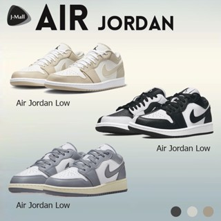 Air Jordan 1 สี Nike Air Jordan 1 Low รองเท้าผ้าใบ FB7168-121 DR0502-101 553560-053 sneakers