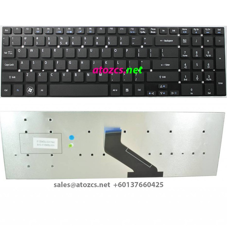 แป้นพิมพ์แล็ปท็อป Acer Aspire E1-522 E1-522G E1-530 E1-530G