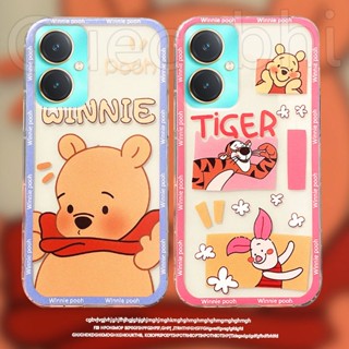 ใหม่ เคสโทรศัพท์มือถือ ซิลิโคนนิ่ม ใส ลายหมี วินนี่น่ารัก สําหรับ Vivo Y27 Y36 4G Y78 Y27 Y36 5G 2023 Y27 5G 2023