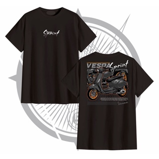 ถูกสุดๆเสื้อยืด พิมพ์ลาย Distro VESPA SPRINT MATIC 150 ABU สําหรับผู้ชาย และผู้หญิงรหัสเต็ม