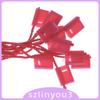 [Szlinyou3] หมุดล็อคสายไนล่อน สีดํา 1000 ชิ้น