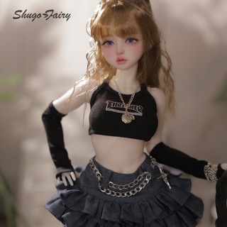 Shuga Fairy 1/4 ตุ๊กตาไข่มุก BJD ออกแบบใหม่ Sweetheart Girly Face Meat Leg BJD ตุ๊กตาของเล่น งานฝีมือบริสุทธิ์ บอลข้อต่อ ตุ๊กตา