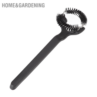  Home&amp;Gardening Grouphead แปรงทำความสะอาด ด้ามจับพลาสติกถอดได้ ขนแปรงไนล่อน แปรงทำความสะอาดเครื่องชงกาแฟแบบกลม