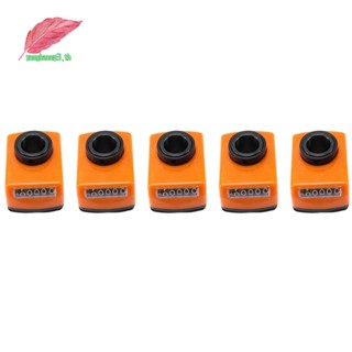 อะไหล่เครื่องกลึงดิจิทัล 20 มม. สีส้ม 5 ชิ้น