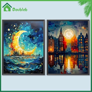 【Doub X ✮】ภาพวาดสีน้ํามัน ตามตัวเลข DIY สําหรับตกแต่งผนังบ้าน ✮