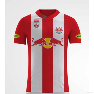 เสื้อยืดแขนสั้น ลายทีมชาติฟุตบอล Salzburg RB Jersey 2019-2020 ชุดเหย้า พลัสไซซ์