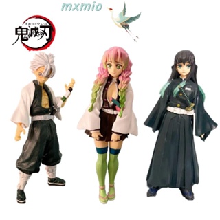 ฟิกเกอร์ PVC อนิเมะ Demon Slayer Iguro Obanai Shinazugawa Sanemi Tokitou Muichirou Kanroji Mitsuri