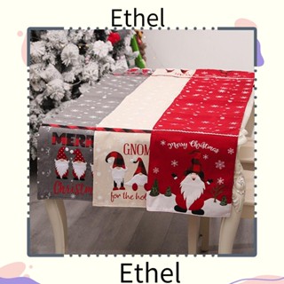 Ethel1 เสื่อปูโต๊ะ ลายคริสต์มาส สําหรับตกแต่งบ้าน