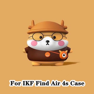 【Ĕĕ】เคสหูฟัง แบบนิ่ม ลายการ์ตูน สําหรับ IKF Find Air 4s Find Air 4s