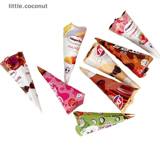 [little.coconut] โมเดลกรวยไอศกรีม ซูเปอร์มาร์เก็ต ขนาดเล็ก สําหรับตกแต่งบ้านตุ๊กตา 1 ชิ้น