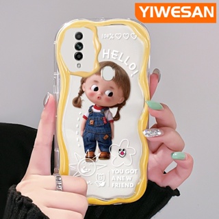 เคสโทรศัพท์มือถือแบบนิ่ม ใส กันกระแทก ลายการ์ตูนเด็กผู้หญิงซน น่ารัก สีสันสดใส สําหรับ OPPO A31 2020 A8