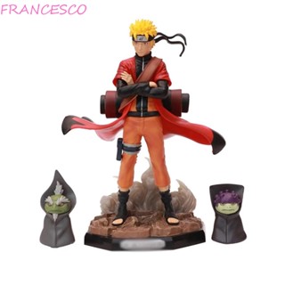 Francesco Uzumaki Naruto โมเดลตุ๊กตานารูโตะ Uchiha Sasuke ขนาด 22 ซม.