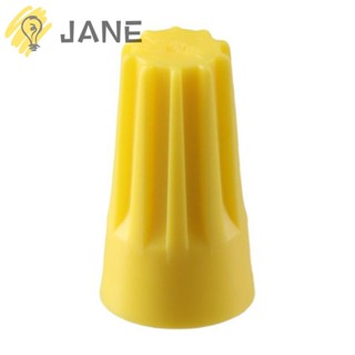 Jane อุปกรณ์เชื่อมต่อสายไฟ PVC สีส้ม แบบพกพา 500 ชิ้น