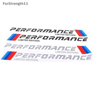 Fo สติกเกอร์สะท้อนแสง M Performance Limited Edition สําหรับติดประตูรถยนต์ 2 ชิ้น