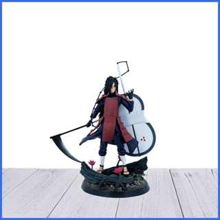 โมเดลฟิกเกอร์ PVC รูปการ์ตูนอนิเมะนารูโตะ Uchiha Madara ขนาด 30 ซม. 11.8 นิ้ว ของเล่นสําหรับเด็ก