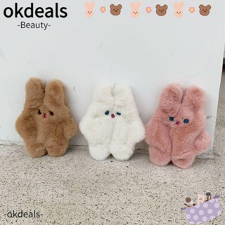 Okdeals กระเป๋าใส่เหรียญ มีซิป ขนาดเล็ก รูปตุ๊กตากระต่าย