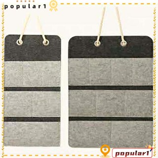 POPULAR กระเป๋าผ้าสักหลาด แบบแขวนผนัง มีหลายช่อง สําหรับจัดเก็บของ
