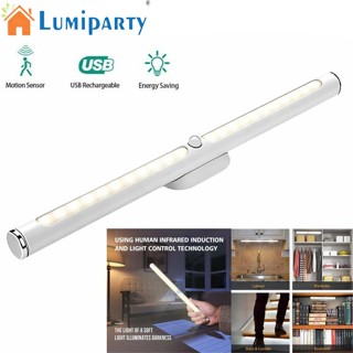 Lumiparty ไฟ Led 22 ดวง 6500k ชาร์จ Usb ประหยัดพลังงาน เซนเซอร์ตรวจจับการเคลื่อนไหว สว่างมาก สําหรับติดใต้ตู้เสื้อผ้า