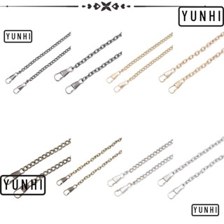 YUNHI สายโซ่โลหะอัลลอย ถอดได้ อุปกรณ์เสริม สําหรับกระเป๋าถือ เข็มขัด 1 ชิ้น