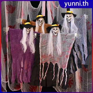 85 ซม. ฮาโลวีน Haunted House Chamber Of Dress Up Hang Skeleton แขวน Ghost Props Dress Up Trick Skull ของเล่นฉาก Yunni