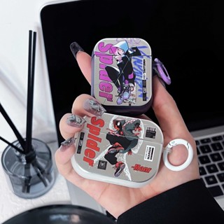 เคสหูฟังบลูทูธไร้สาย TPU แบบใส ลายสไปเดอร์แมน มาร์เวล สําหรับ AirPods 1/2 3 Pro2 2022