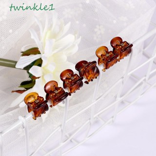 Twinkle1 กิ๊บติดผมพลาสติก ขนาดเล็ก เรียบง่าย เครื่องประดับแฟชั่น สําหรับผู้หญิง