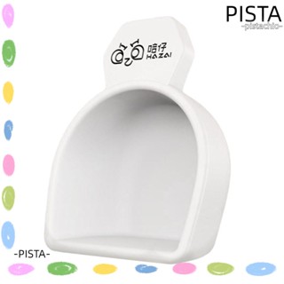 Pista ช้อนอาหารสุนัข แมว ตากแห้ง สีขาว ตักอาหาร ลดความชื้น|พลั่วตักอาหาร สําหรับสัตว์เลี้ยง