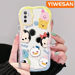 เคสโทรศัพท์มือถือแบบใส กันกระแทก ลายการ์ตูนมิกกี้ มินนี่เมาส์น่ารัก สีสันสดใส สําหรับ OPPO A53 2020 4G A53s 4G A32 A33 2020 A11s