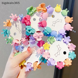 [bigdeals365] กิ๊บติดผม ลายดอกไม้น่ารัก แฮนด์เมด พร้อมคลิป สําหรับเด็กผู้หญิง 10 ชิ้น