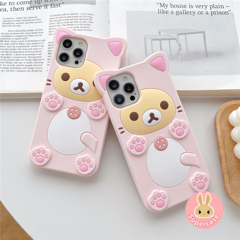 เคสโทรศัพท์มือถือ ลายรอยเท้าหมี ดอกพลัม สําหรับ OPPO Reno 10 9 Pro 8 7 6 5 5G K9 A96 Reno 7Z 8Z 7 Li
