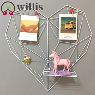 Willis ชั้นวางโปสการ์ด รูปหัวใจ แบบเหล็ก แฮนด์เมด สไตล์นอร์ดิก