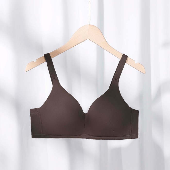 New Sorella Silky Lite Bra S10-29815 (Full Cup) - สีน้ําตาลเข้ม 36C/080C