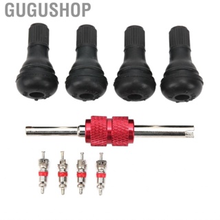 Gugushop Automotive Valve Nozzle  Kit  Durable Buckle Mounting Professional Tire for