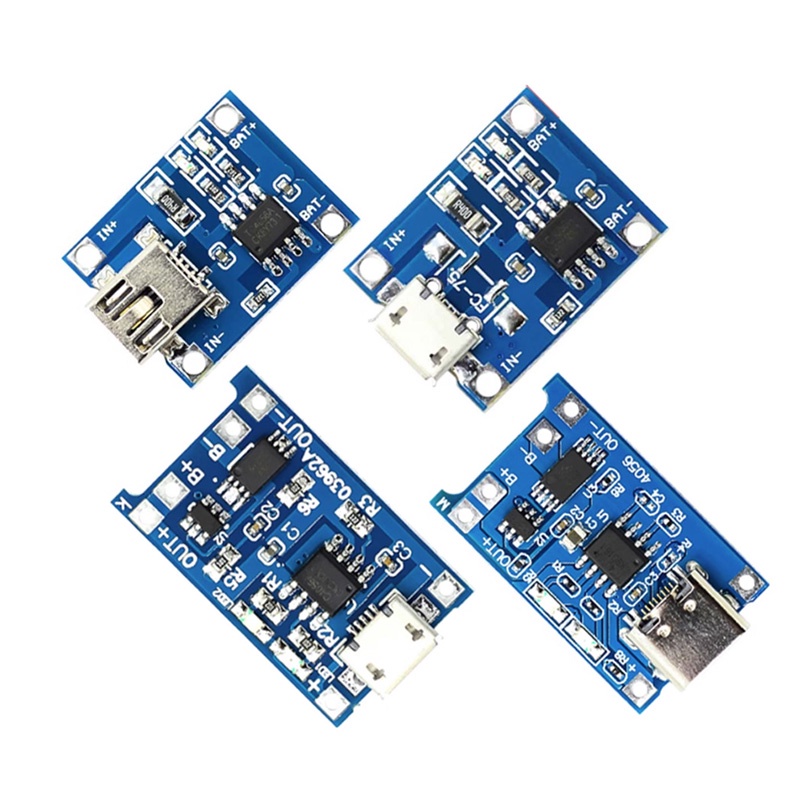 10 ชิ้น Mini Micro Type-c USB 5V 1A 18650 TP4056 1A