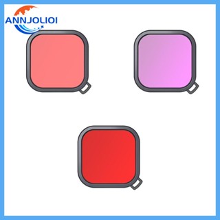 Ann ฟิลเตอร์กรองดําน้ําลึก สีแดง สําหรับ Hero 10 9