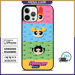 เคสโทรศัพท์มือถือ ลาย The Powerpuff Girls สําหรับ iPhone 14 Pro Max 13 Pro Max Samsung Galaxy Note10+ S21Ultra