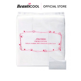 SHISEIDO Facial Cotton Coton Pour le visage 165แผ่น สำลีฝ้ายบริสุทธิ์ 100%