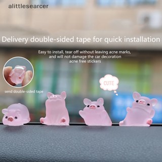 Alittlesearcer ฟิกเกอร์หมูจิ๋ว DIY สําหรับตกแต่งสวน รถยนต์ แดชบอร์ด ของเล่น EN