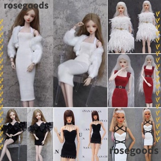 Rosegoods1 ชุดเดรสลําลอง หลายสไตล์ 1/6 BJD อุปกรณ์เสริม สําหรับตุ๊กตา