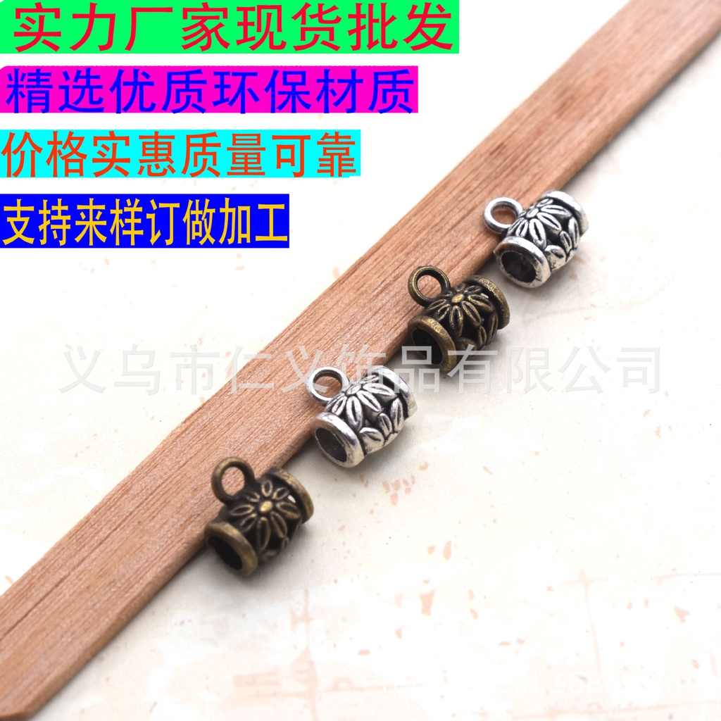 ร้านค้าโรงงานเครื่องประดับ DIY จี้สร้อยคอ สร้อยข้อมือ โลหะผสม สไตล์ทิเบต แฮนด์เมด diy