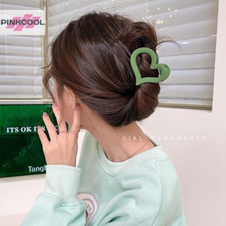 Pinkcool กิ๊บติดผม รูปหัวฉลาม สไตล์เกาหลี หรูหรา ขนาดกลาง