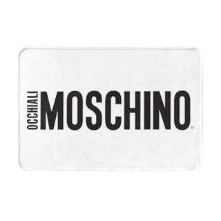 Moschino (17) พรมเช็ดเท้า ผ้าสักหลาด กันลื่น ดูดซับน้ํา แห้งเร็ว สําหรับห้องน้ํา 16x24 นิ้ว พร้อมส่ง