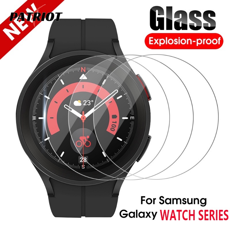 [PATRIO] ฟิล์มกระจกนิรภัย ป้องกันรอยขีดข่วนหน้าจอ สําหรับ Samsung Galaxy Watch 5 4 3