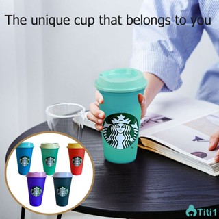 473ml/16floz Starbucks Large Capacity Change Cool Cup Celestial Cup Can Be Reuse Cup สามารถใช้ในขวดน้ำเย็น TH1