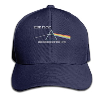 Pink Floyd หมวกเบสบอลลําลอง กันแดด ลายวงร็อค ปริซึมดวงจันทร์ สีชมพูเข้ม แฟชั่น สําหรับตกปลากลางแจ้ง