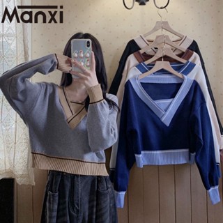 Manxi เสื้อครอป เสื้อแฟชั่นผู้หญิง สีพื้น สําหรับผู้หญิง ใส่ไปคลับ ปาร์ตี้ 2023 A21K0GT