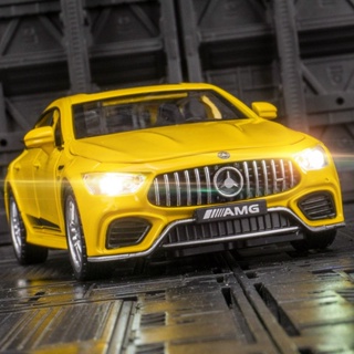 โมเดลรถยนต์ 1: 32 Mercedes-Benz GT63 โลหะผสม ของเล่นสําหรับเด็กผู้ชาย